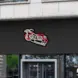Motorcycle Red White Neon Bar Sign_Black_Mockup_Template02