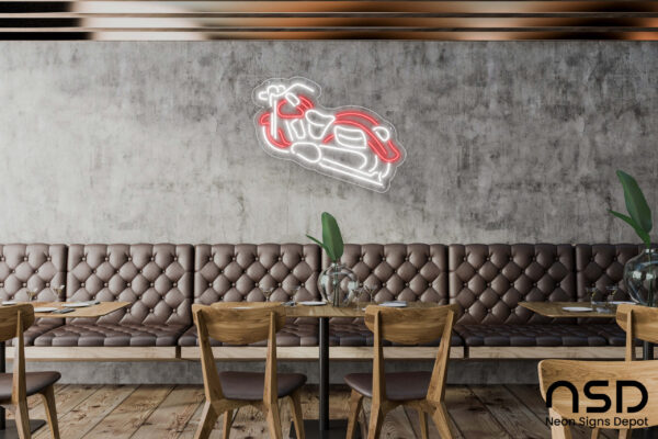 Motorcycle Red White Neon Bar Sign_Transparent_Mockup_Template01 Motorcycle Red White Neon Bar Sign_Transparent_Mockup_Template01
