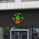 Tiki Bar Mask Neon Bar Sign_Black_Mockup_Template02