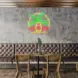 Tiki Bar Mask Neon Bar Sign_Transparent_Mockup_Template01