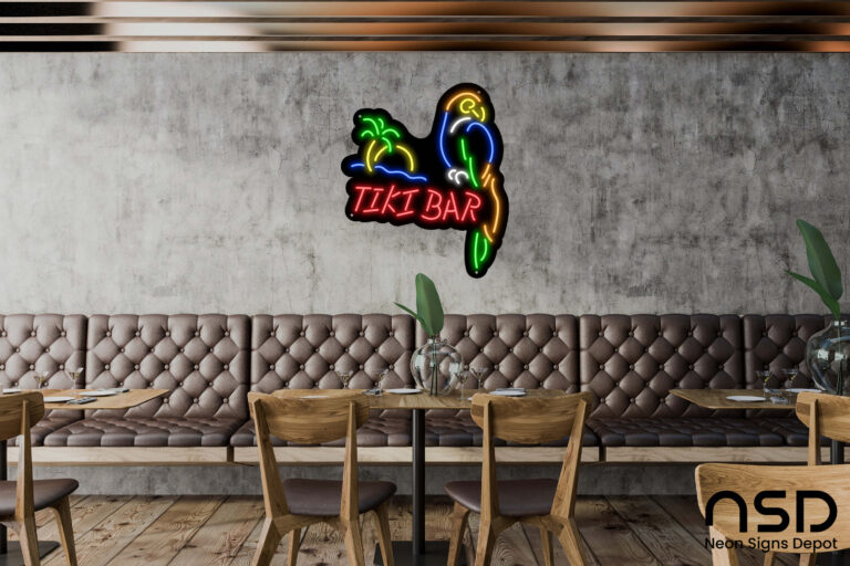 Tiki Bar Parrot