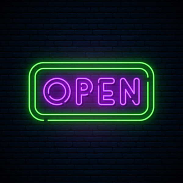 05-8 Open neon 05-8 Open neon