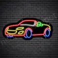 Car Neon Sign Auto Car