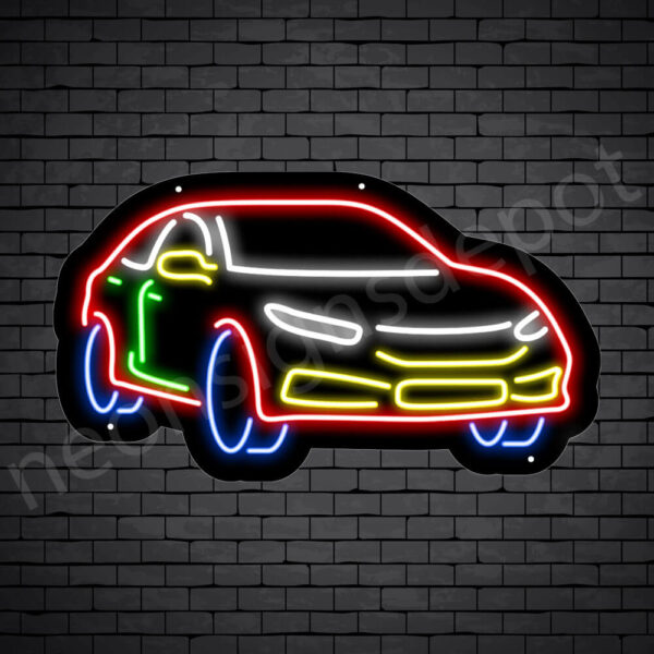 Car Neon Sign Automotive Car