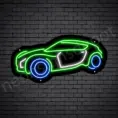 Car Neon Sign Super Fast Car
