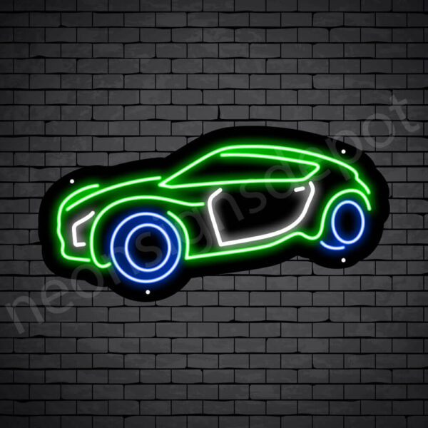 Car Neon Sign Super Fast Car