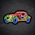 Car Neon Signs Magic Car Black - 24x12