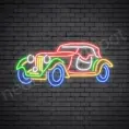 Car Neon Signs Magic Car Transparent - 24x12