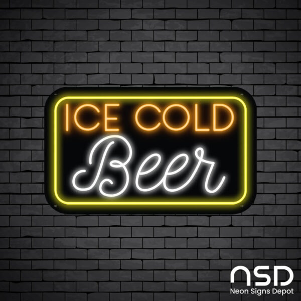 Ice Cold Beer_Black Brick_Mockup_Black Ice Cold Beer_Black Brick_Mockup_Black