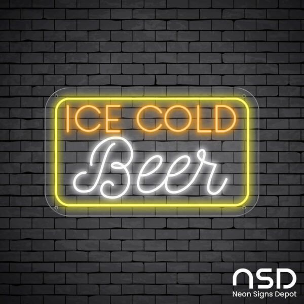 Ice Cold Beer_Black Brick_Mockup_Transparent Ice Cold Beer_Black Brick_Mockup_Transparent