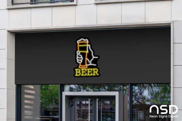 Long Glass Beer_Black_Mockup_Template02 Long Glass Beer_Black_Mockup_Template02