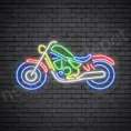 Motorcycle Neon Sign Big Bike Style 24x13