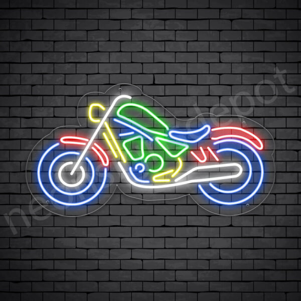 MOTORCYCLE-NEON-SIGN-Big-Bike-Style-16x30-WS-C Motorcycle Neon Sign Big Bike Style 24x13