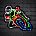 Motorcycle Neon Sign Bike Riders Style