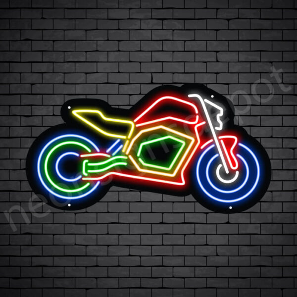 Motor Neon Sign Motor Bike