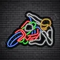 Motorcycle Neon Sign Motor Rider