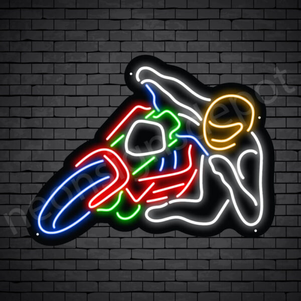 Motorcycle Neon Sign Motor Rider