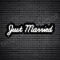 Phrases Neon Sign Just Married