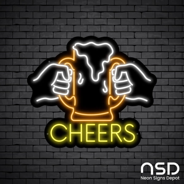 Two Hands Cheers beer_Black Brick_Mockup_Black Two Hands Cheers beer_Black Brick_Mockup_Black