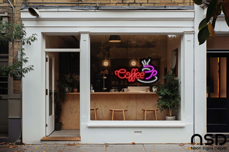 Coffee Neon Sign Coffee Cup neon sign