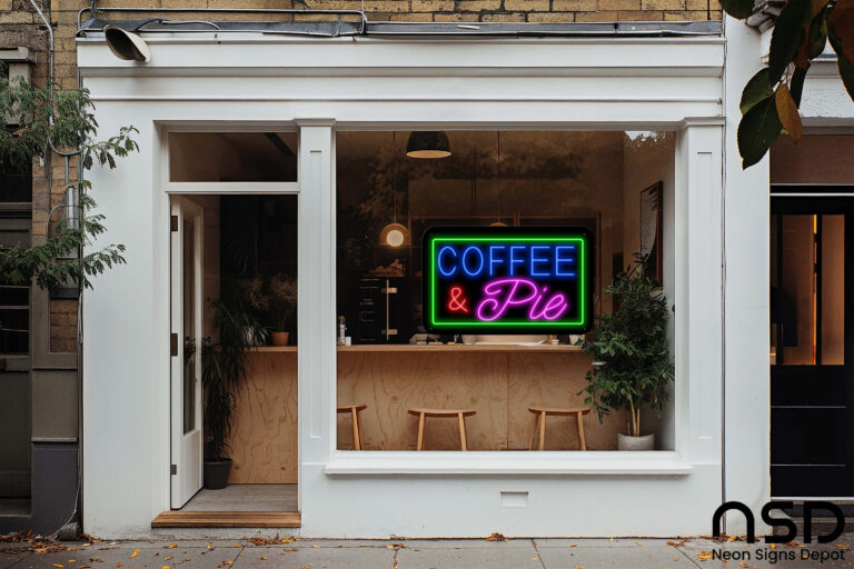 Coffee Neon Sign Coffee & Pie neon sign