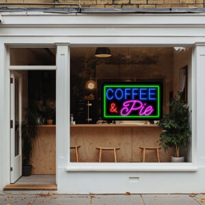 Coffee Neon Sign Coffee & Pie
