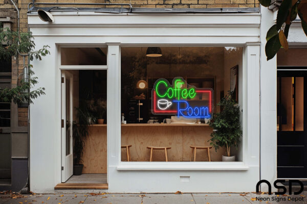 Coffee Neon Sign Coffee Room_Transparent_Mockup_Template02 Coffee Neon Sign Coffee Room_Transparent_Mockup_Template02