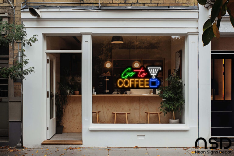 Coffee Neon Sign Go To Coffee neon sign