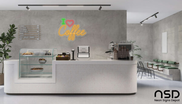 Coffee Neon Sign I Love Coffee_Transparent_Mockup_Template01 Coffee Neon Sign I Love Coffee_Transparent_Mockup_Template01