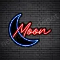 Blue Moon Neon Sign