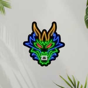 Head Dragon Neon Sign