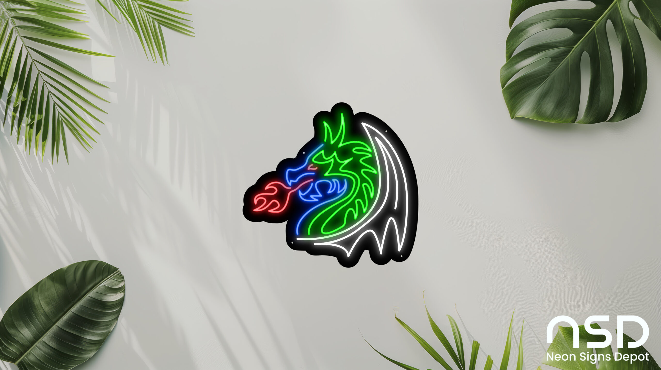 Tuber Dragon Neon Sign neon sign