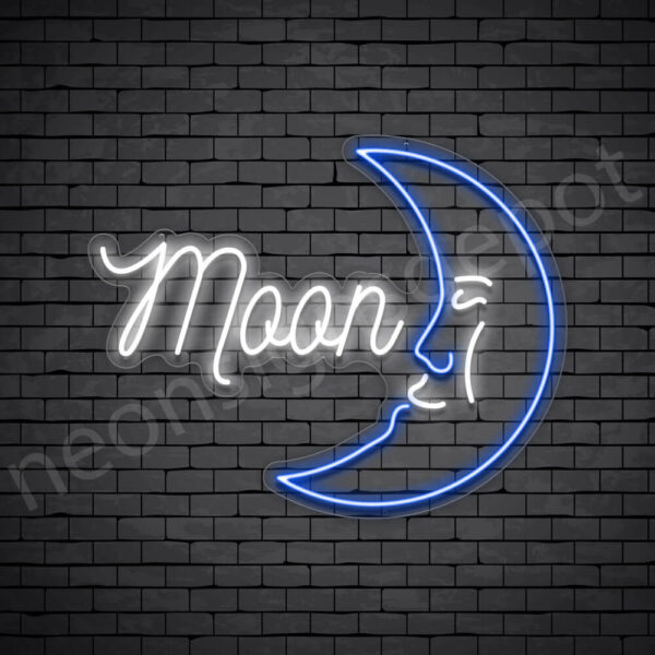 Moon-Face-Neon-Sign-24x30-WS-C Moon Face Neon Sign - transparent