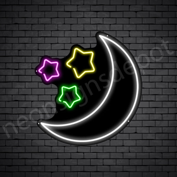 Star Moon Neon Sign Star Moon Neon Sign