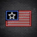 American Flag Neon Sign