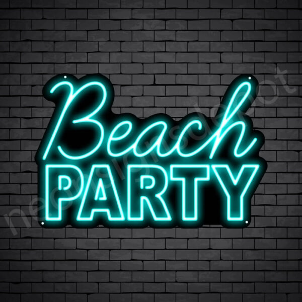Beach-Party-Neon-Sign-16x24-WS-B-BRIGHTBLUE Beach-Party-Neon-Sign-16x24-WS-B-BRIGHTBLUE