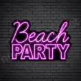 Beach-Party-Neon-Sign-16x24-WS-B-PINK