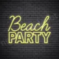 Beach-Party-Neon-Sign-16x24-WS-C-YELLOW