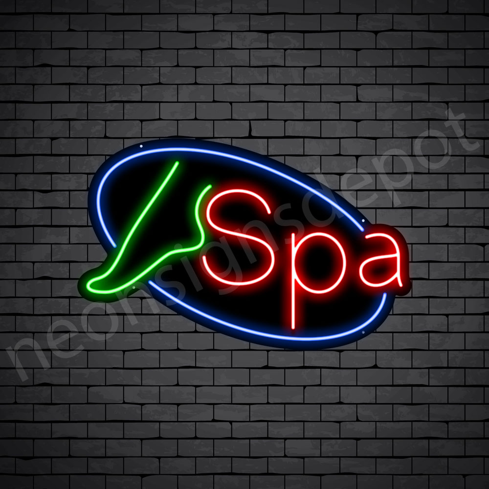 Foot Spa Neon Sign Neon Signs Depot