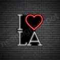 I Love LA Neon Sign
