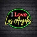 I Love Los Angeles Neon Sign