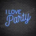 I-Love-Party-Neon-Sign-16x24-WS-C-DARK-BLUE