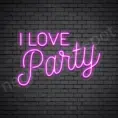 I-Love-Party-Neon-Sign-16x24-WS-C-PINK