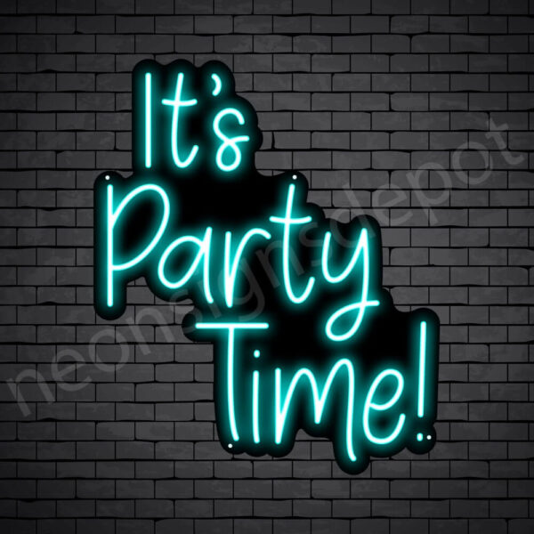 It's-Party-Time-Neon-Sign-24x20-WS-B-BRIGHTBLUE It's-Party-Time-Neon-Sign-24x20-WS-B-BRIGHTBLUE