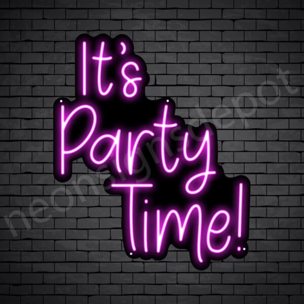 It's-Party-Time-Neon-Sign-24x20-WS-B-PINK It's-Party-Time-Neon-Sign-24x20-WS-B-PINK