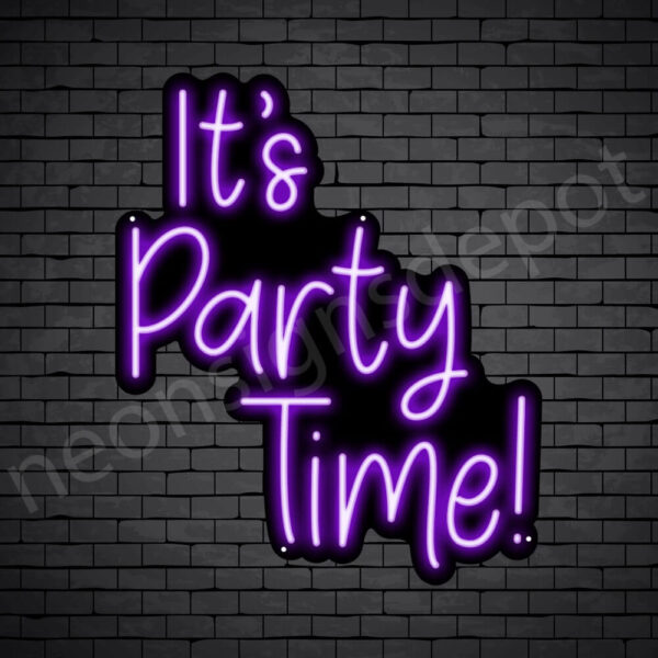 It's-Party-Time-Neon-Sign-24x20-WS-B-PURPLE It's-Party-Time-Neon-Sign-24x20-WS-B-PURPLE