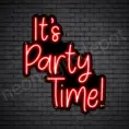 It's-Party-Time-Neon-Sign-24x20-WS-B-RED