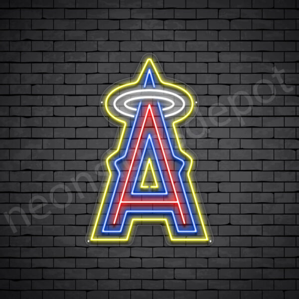 LA-Angel-Neon-Sign-30x20-WS-C LA Angel Neon Sign - Transparent