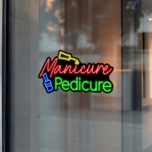 Manicure Pedicure Neon Sign