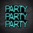 Party-Party-Party-Neon-Sign-24x24-WS-B-BRIGHTBLUE
